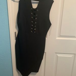 women’s black dress
